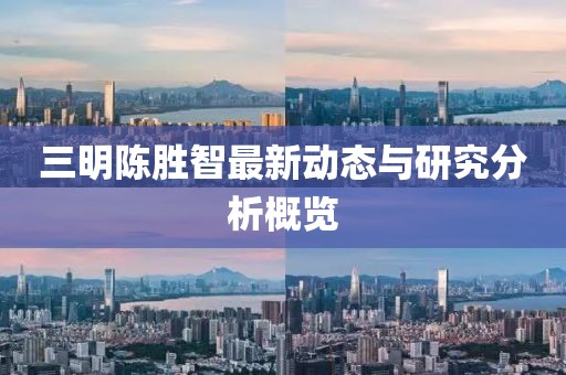 三明陳勝智最新動(dòng)態(tài)與研究分析概覽
